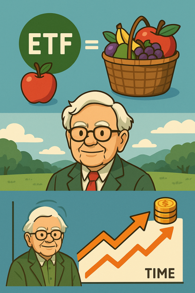 etf, fruit basket, warren buffett etf, fruit basket, warren buffett